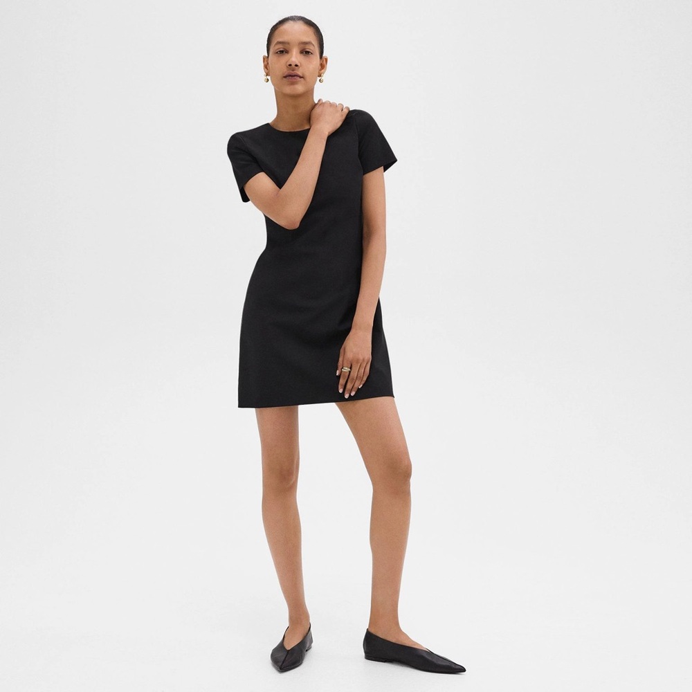 Theory Sheath Mini Dress - Good Wool